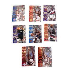 1995 Skybox Rookie NBA Hoops Basketball Trading Cards Lot Of 8